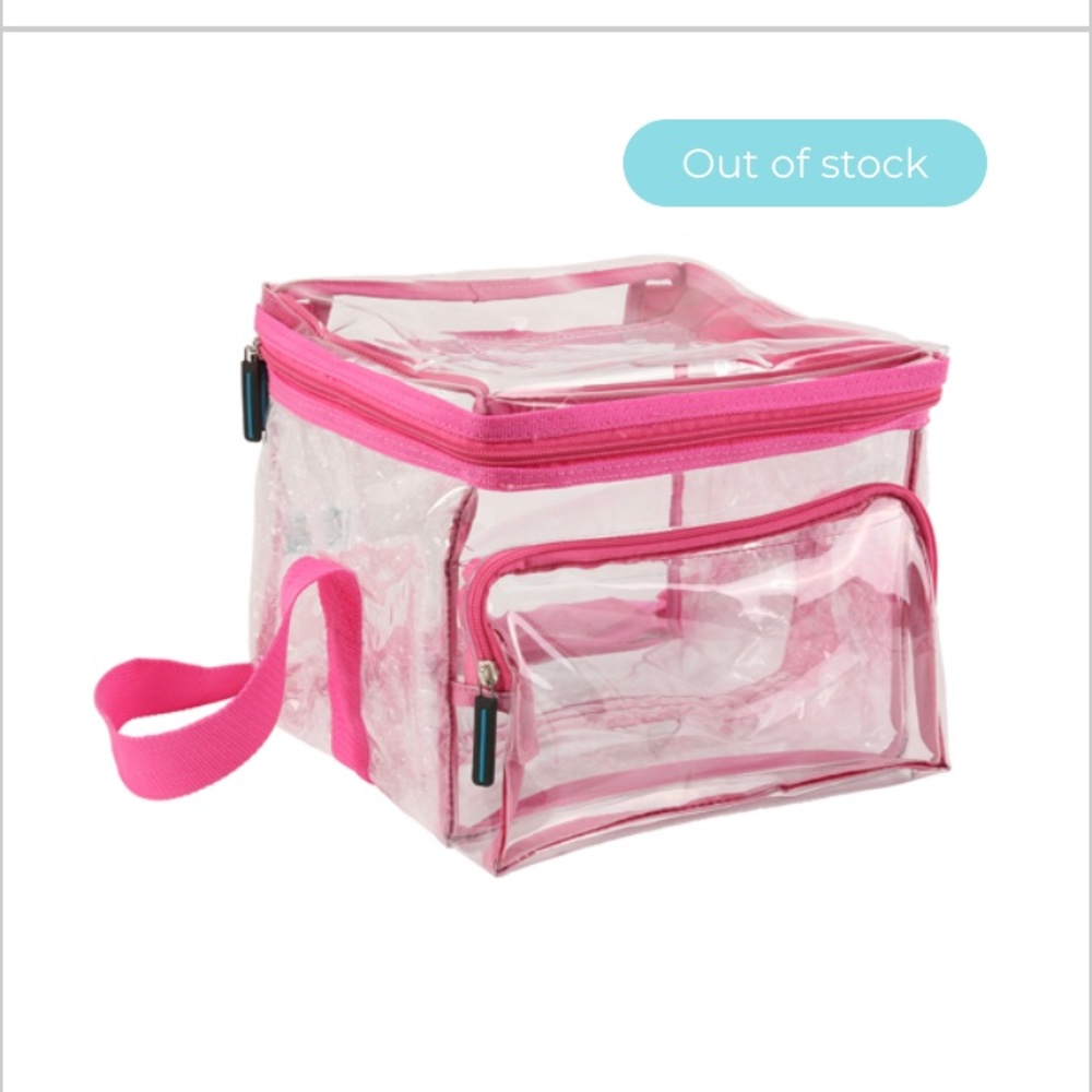 Clear stadium bag